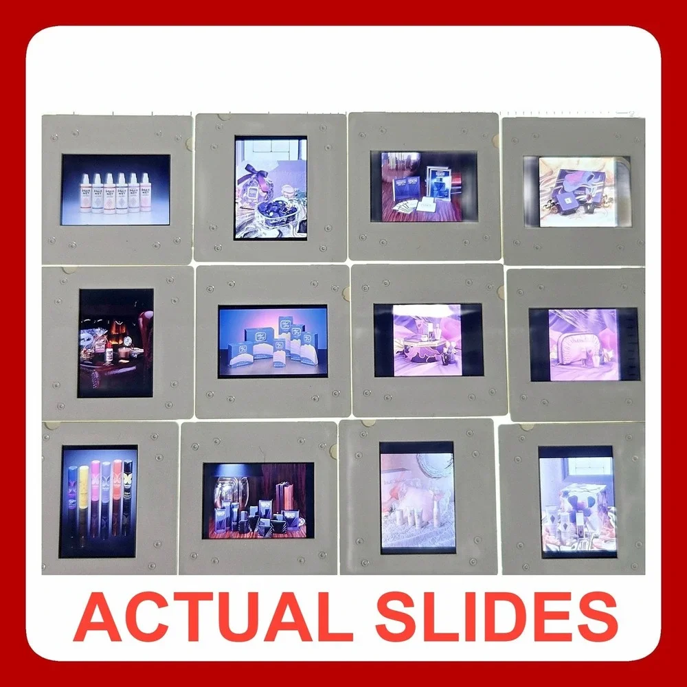 Mystery Vintage Kodak Slide Lot 1970s 80s Found Footage Retro Photo Mixed Media